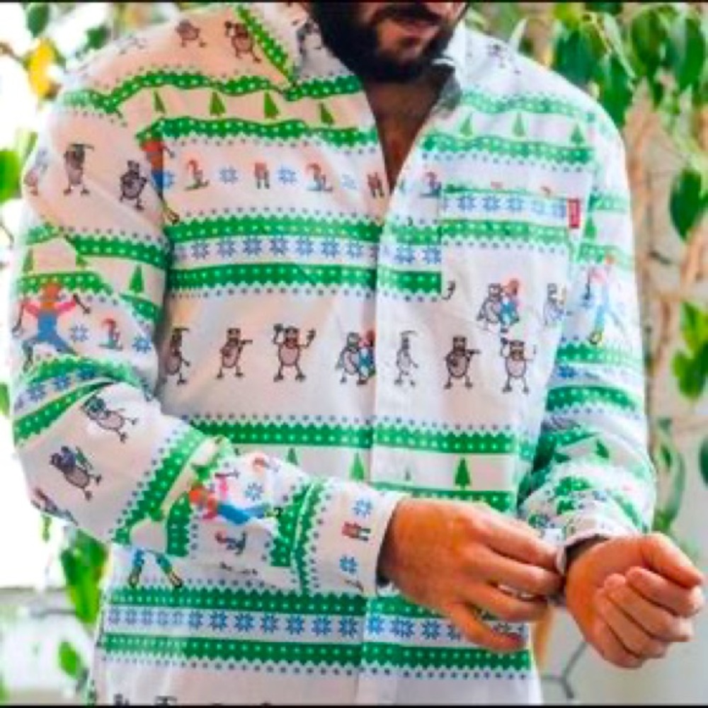 RSVLTS SkiFree Long Sleeve Shirt-NWT-Medium